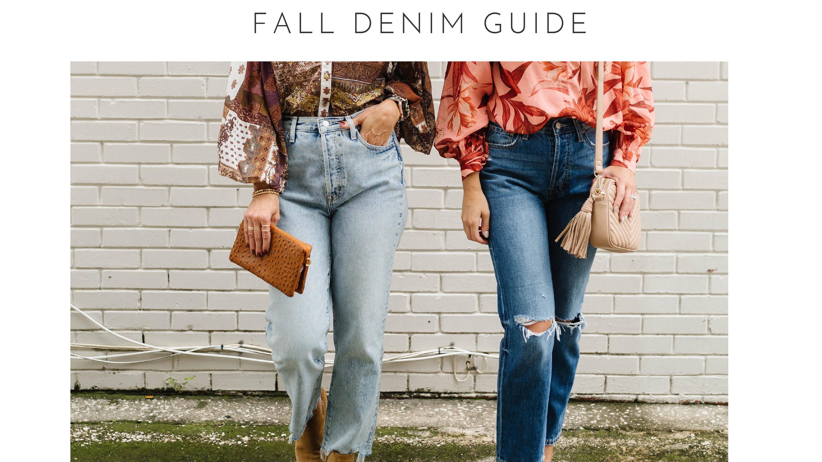 FALL DENIM GUIDE