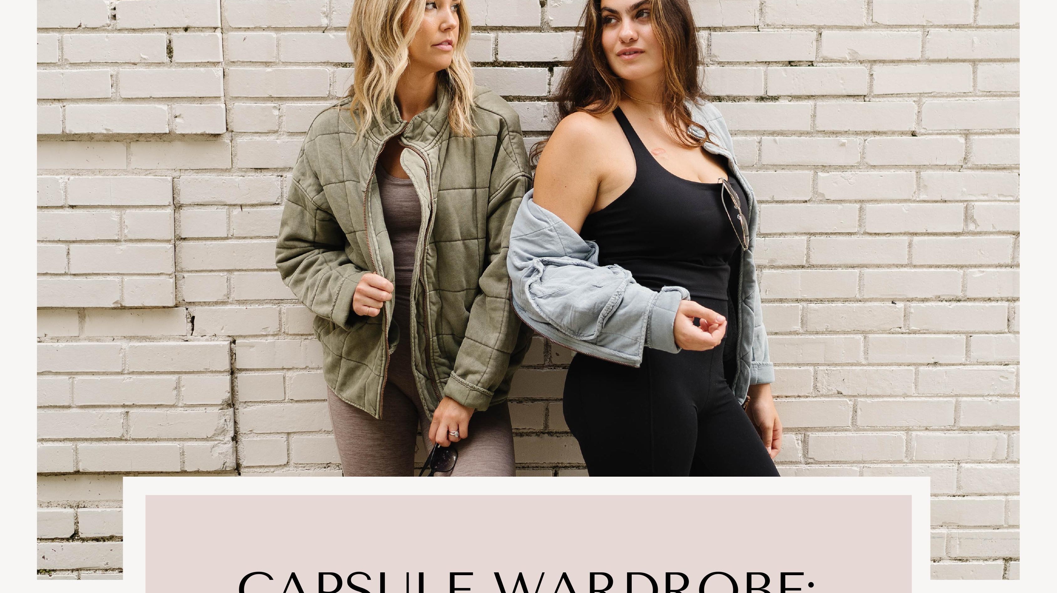 CAPSULE WARDROBE: TOP 4 ESSENTIAL JACKETS