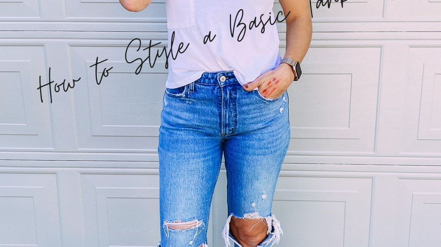 How to Style a Basic Tank Top