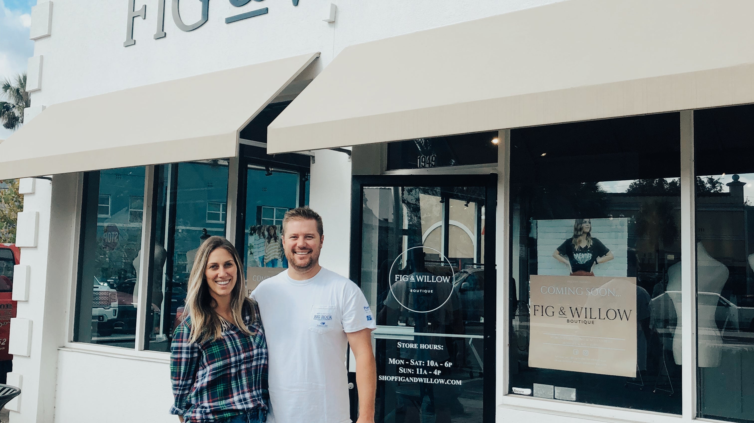 Fig & Willow Boutique Clothing Store Grand Opening in San Marco, Florida