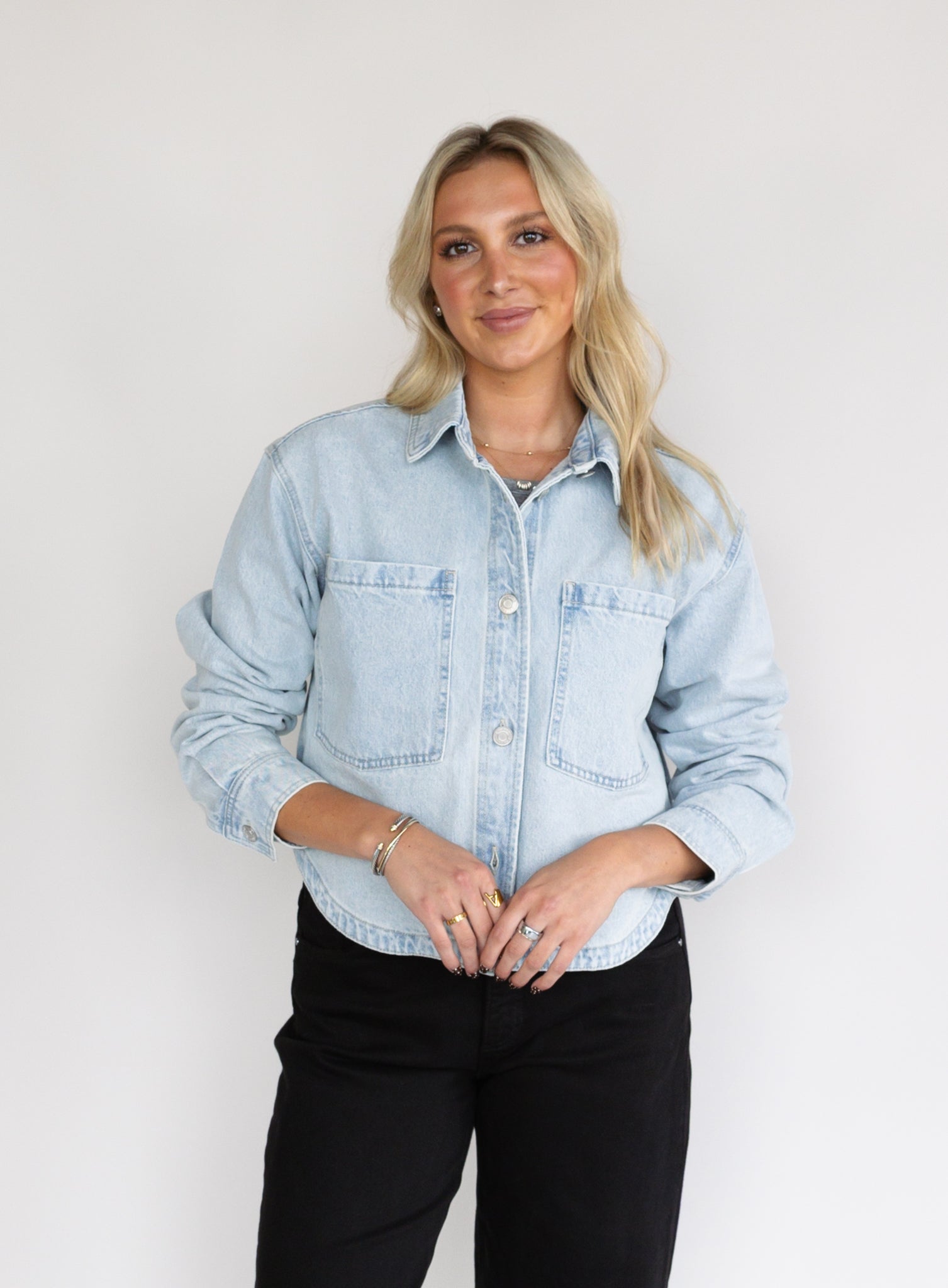 Z Supply: All Day Cropped Denim Jacket - Faded Indigo – Fig & Willow