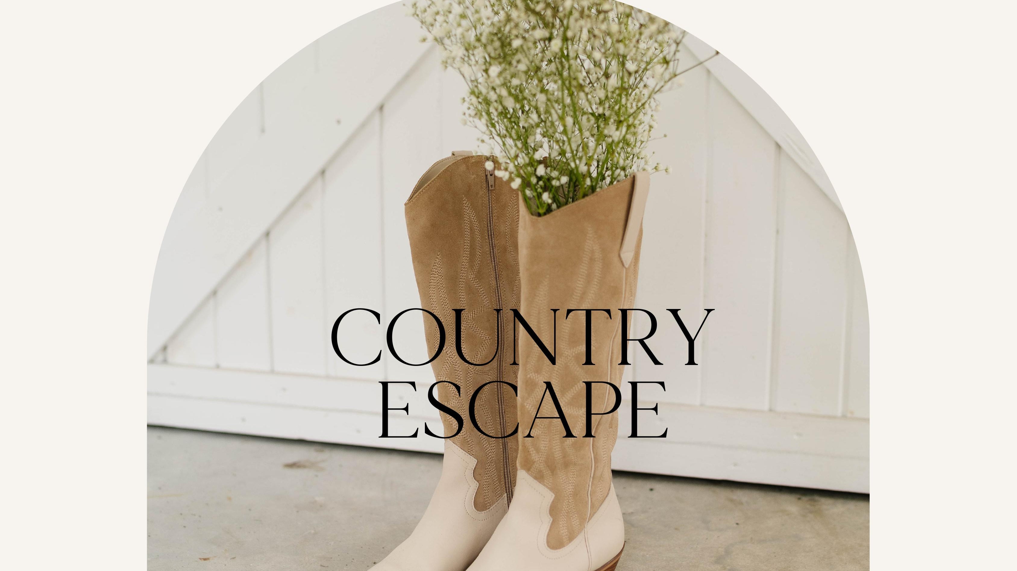 TRENDS WE LOVE: COUNTRY ESCAPE