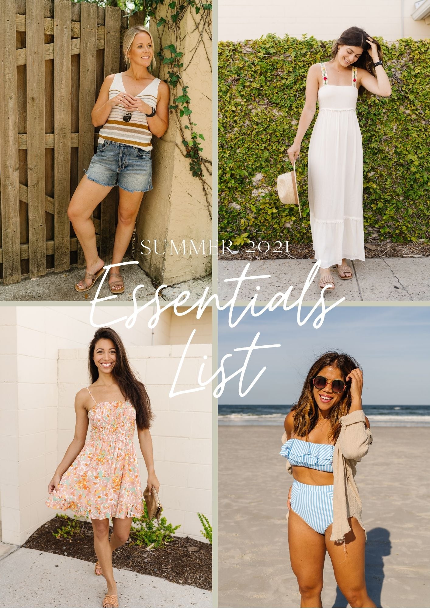 The Summer 2021 Essentials List