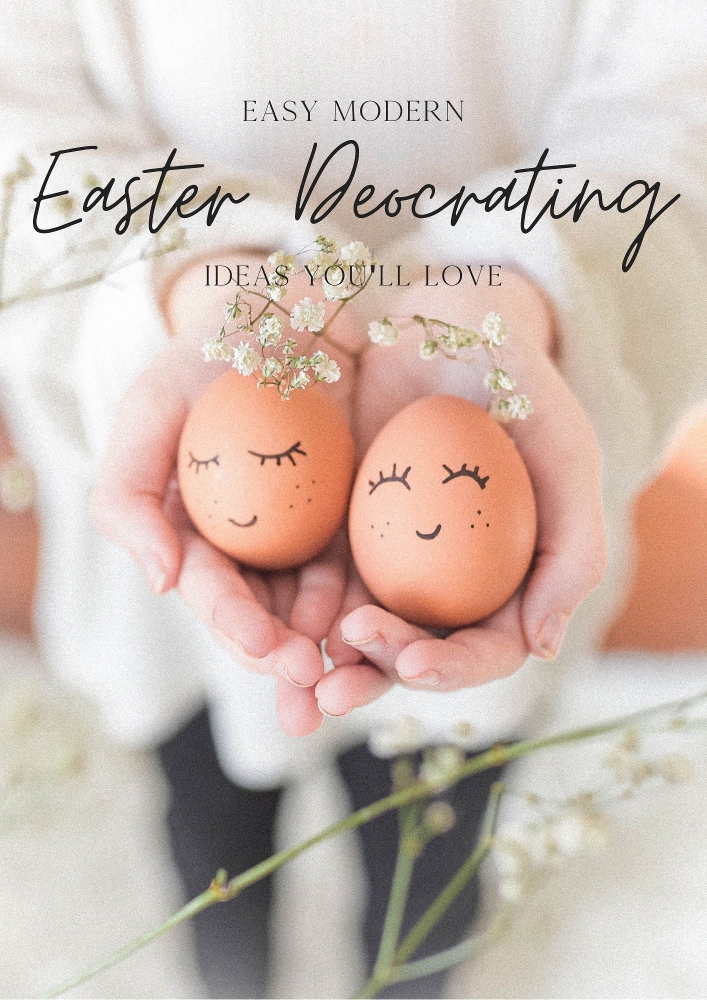 Easy Modern Easter Decorating Ideas