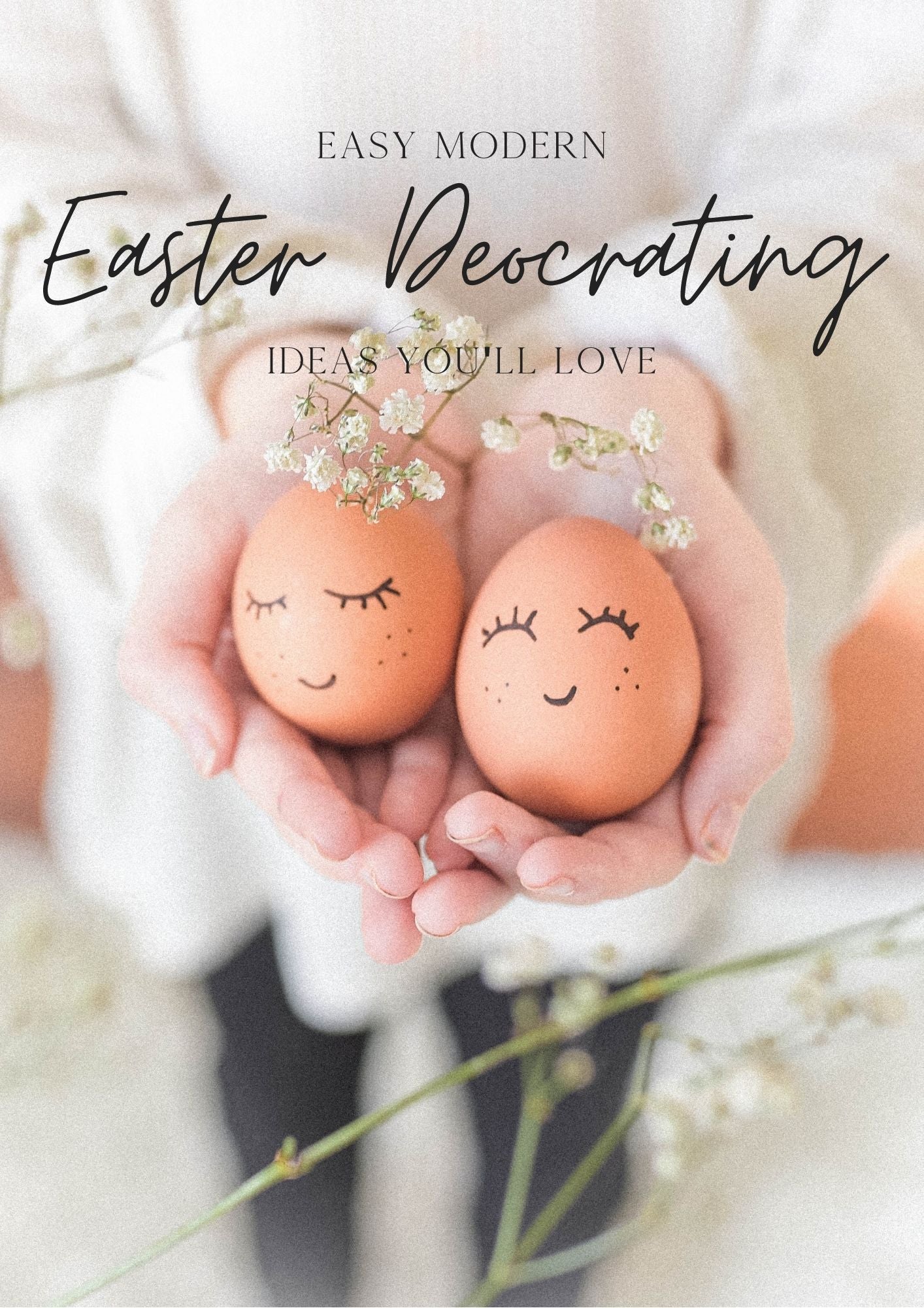 Easy Modern Easter Decorating Ideas