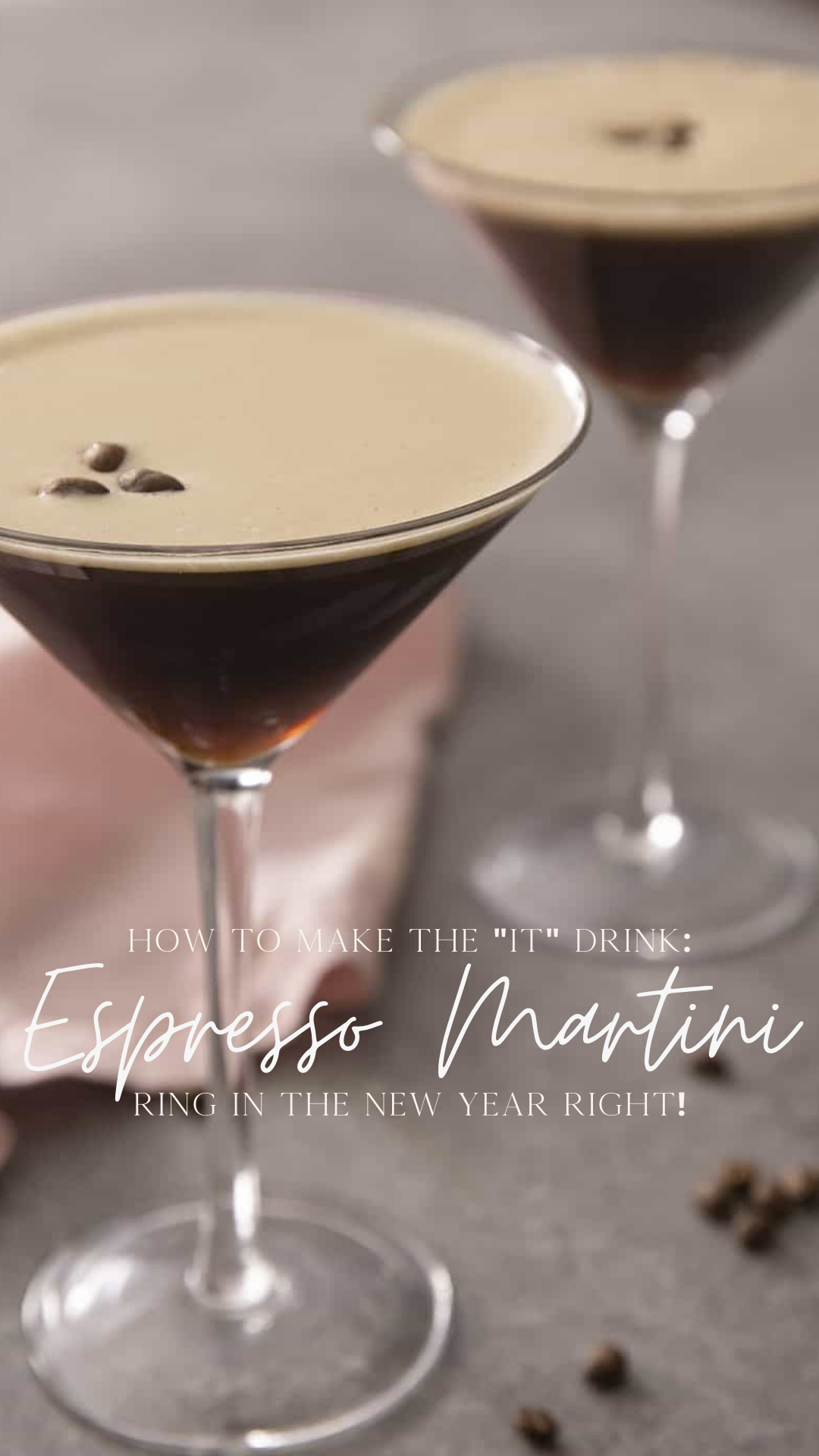 The 'It" Drink: How to Make an Espresso Martini