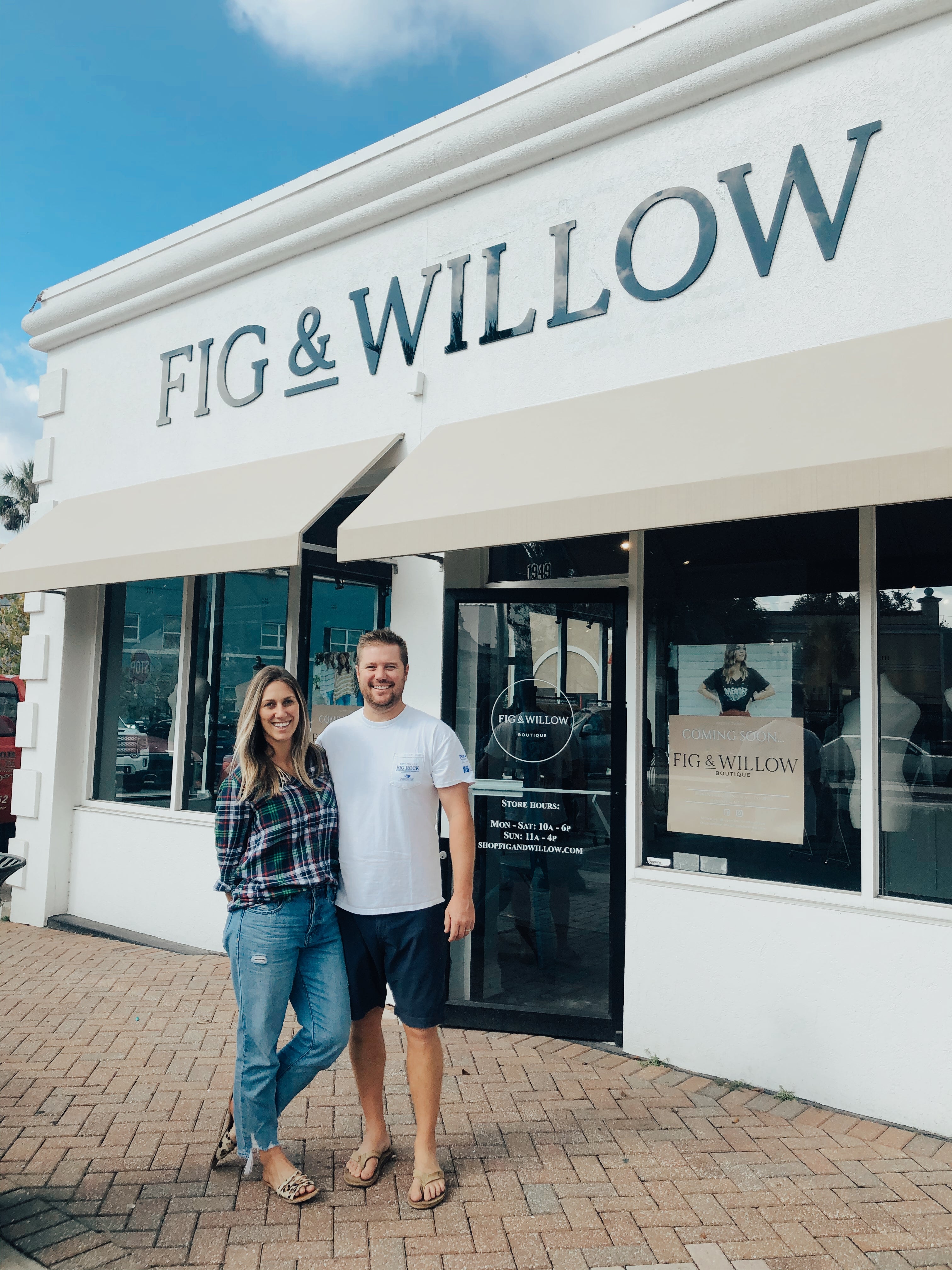 Fig & Willow Boutique Clothing Store Grand Opening in San Marco, Florida