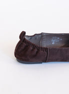 Aspyn Suede Ballet Flats, square-toe suede ballet flats with a scrunch heel