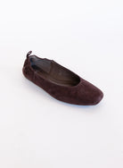 Aspyn Suede Ballet Flats, square-toe suede ballet flats with a scrunch heel