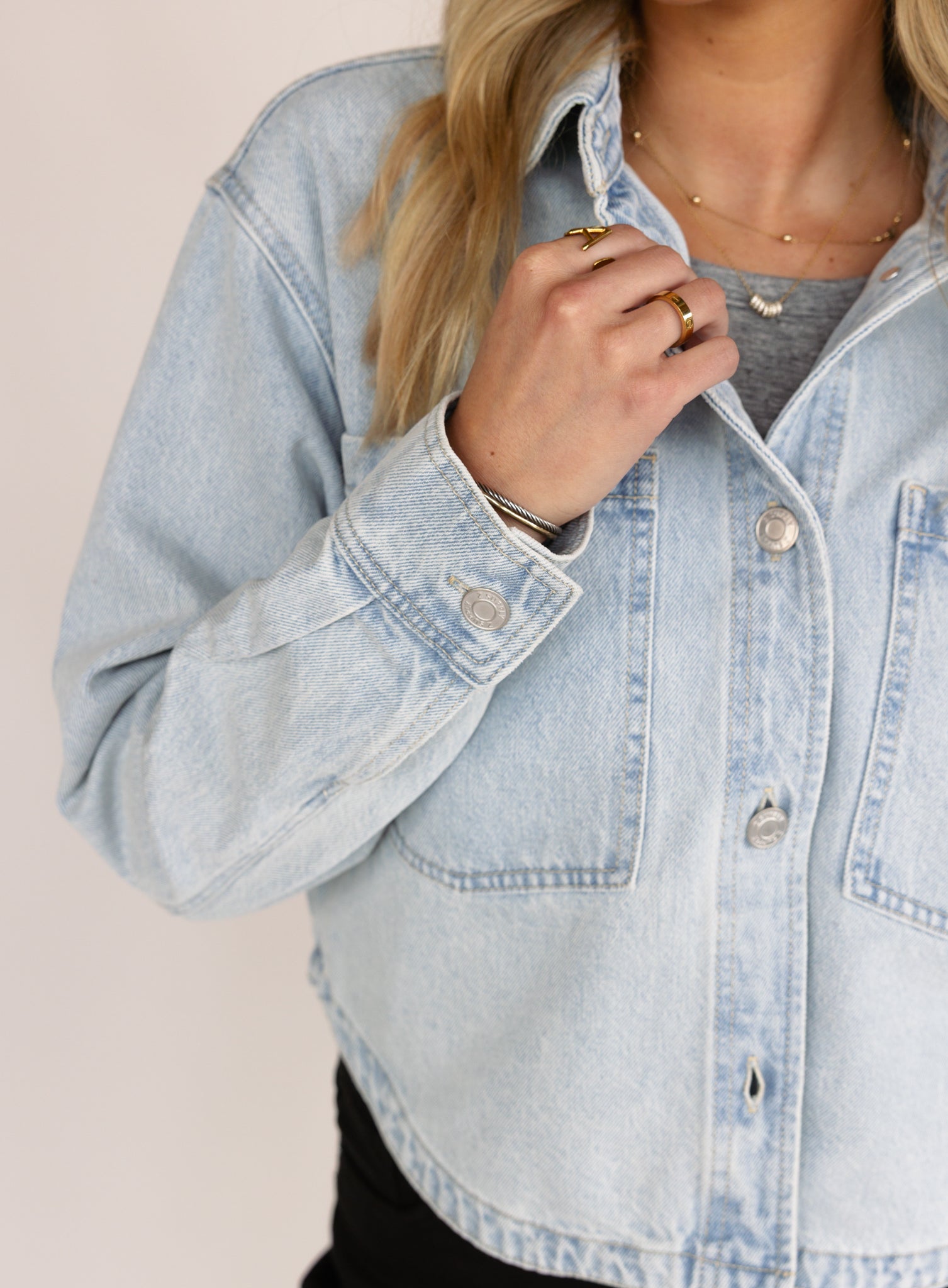 Z Supply: All Day Cropped Denim Jacket - Faded Indigo – Fig & Willow