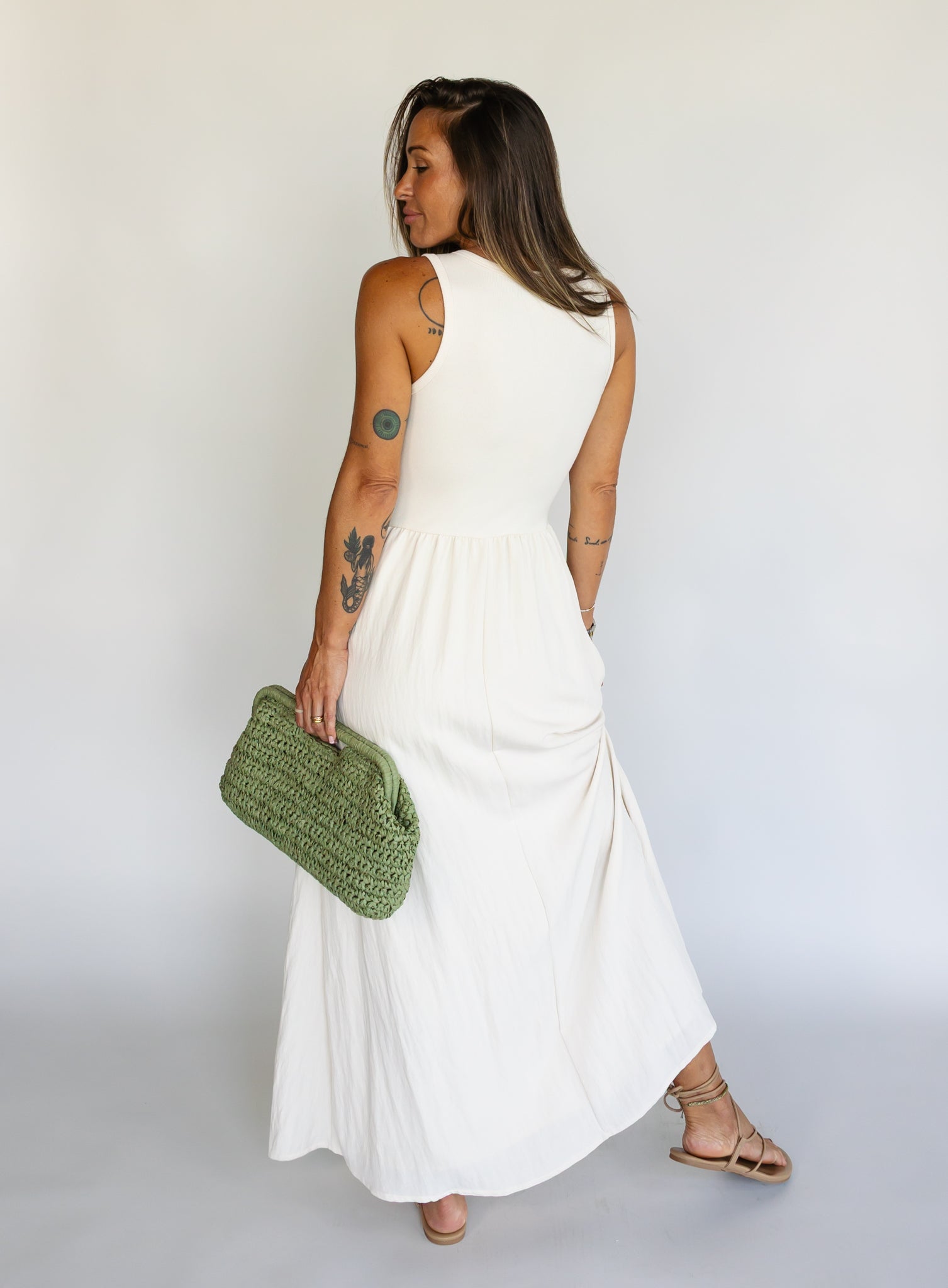 Z Supply: Charlotte Midi Dress - Crystal – Fig & Willow