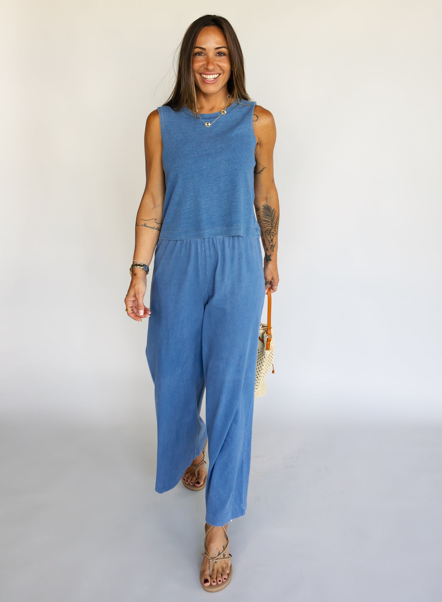 トップス HARGUEDRYCOTTONPLANESWEATFOODIE PANTS Scout Jersey Denim Pant – Z SUPPLY