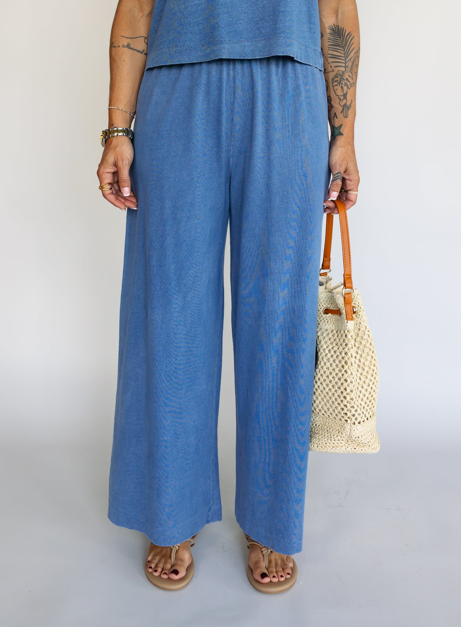 【GSP-73】BUSH PANTS Z Supply: Scout Jersey Denim Pant - Vintage Indigo – Fig