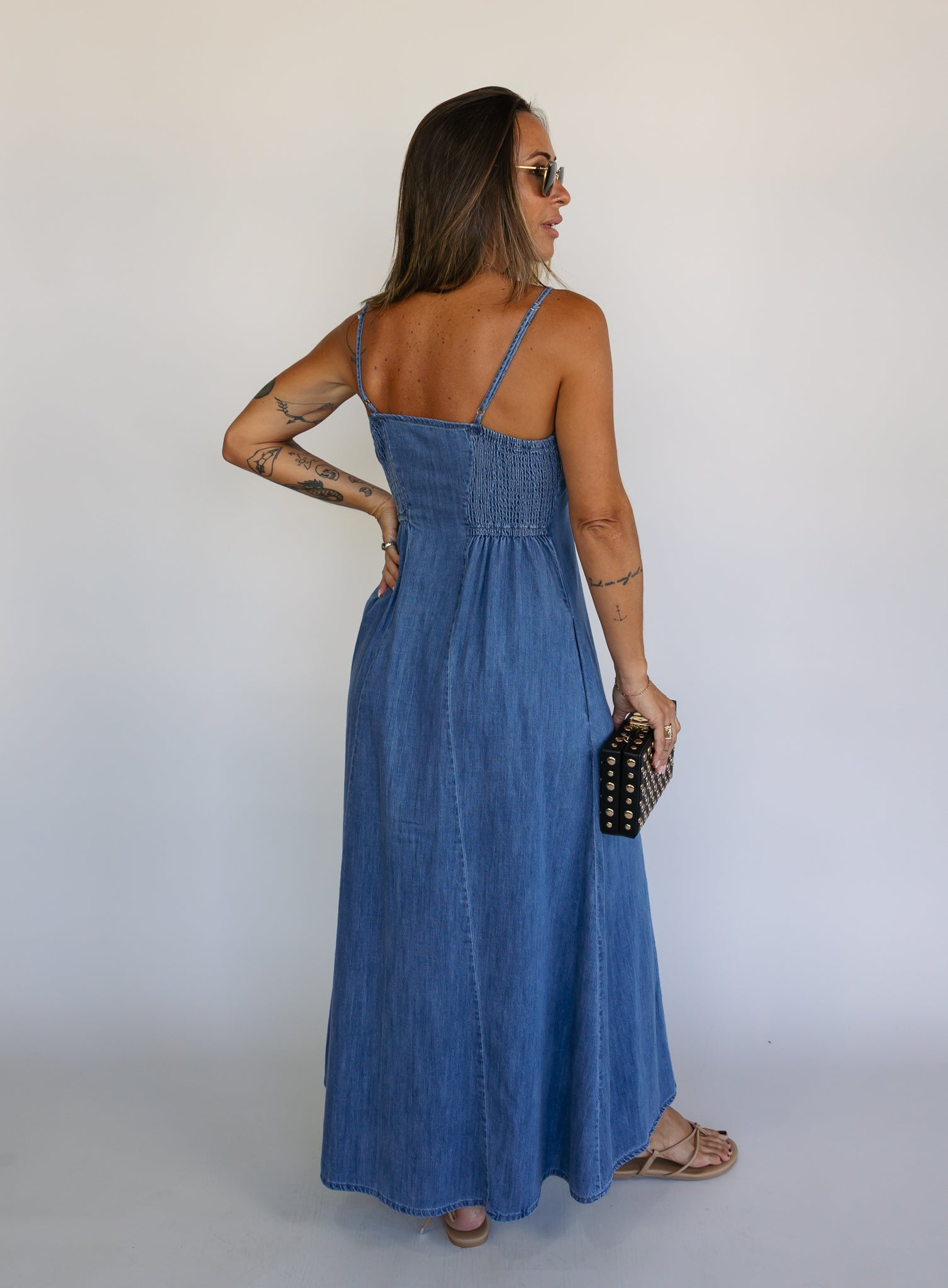 Z Supply: Angel Eyes Denim Midi Dress – Fig & Willow