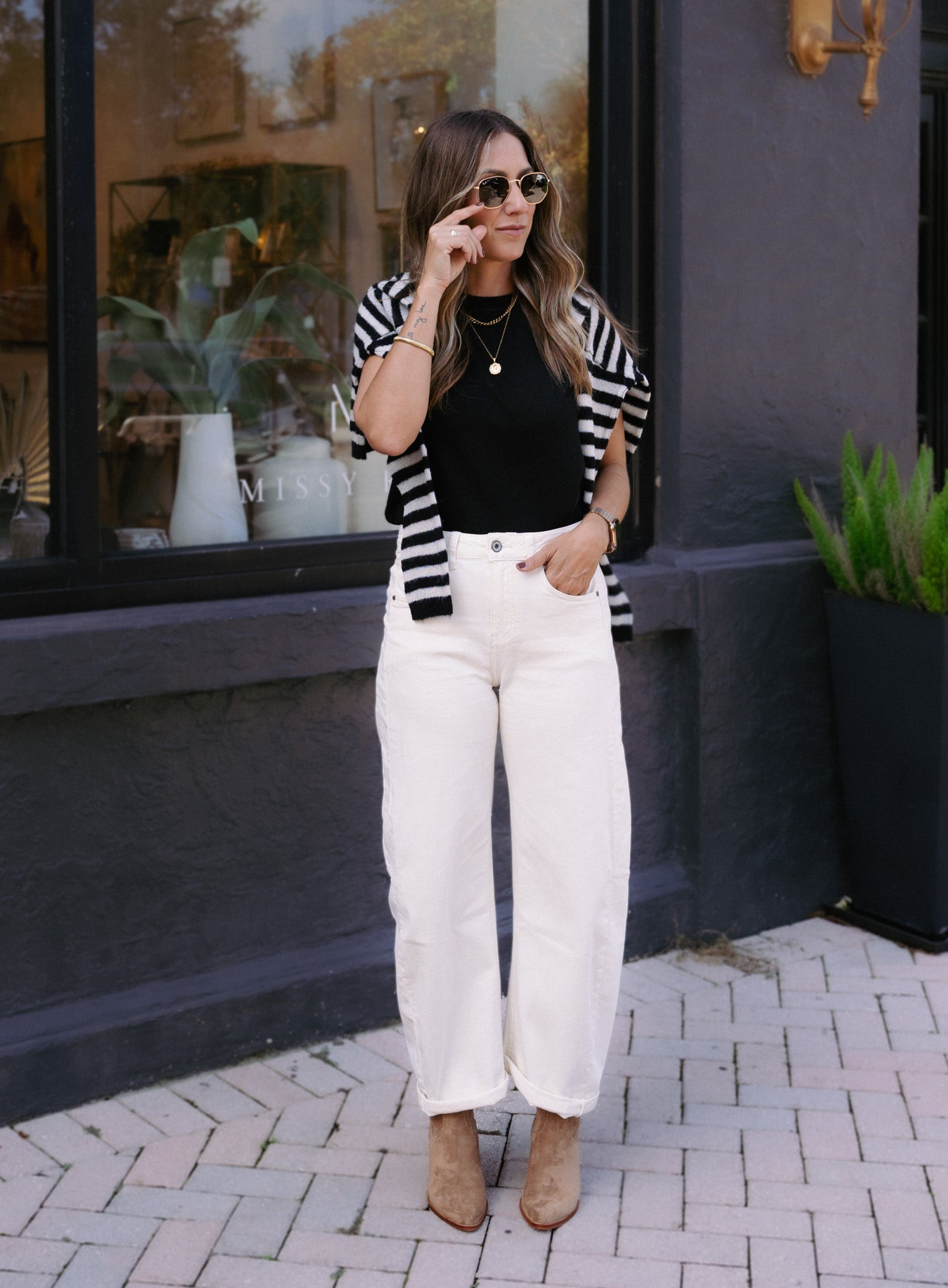 トップス andmary Willow line tops トップス andmary Willow line tops ANDMARY】Willow line tops