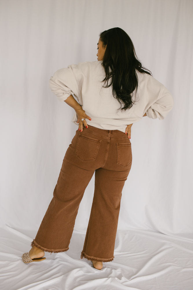 Rhodes Wide Leg Pants - Final Sale