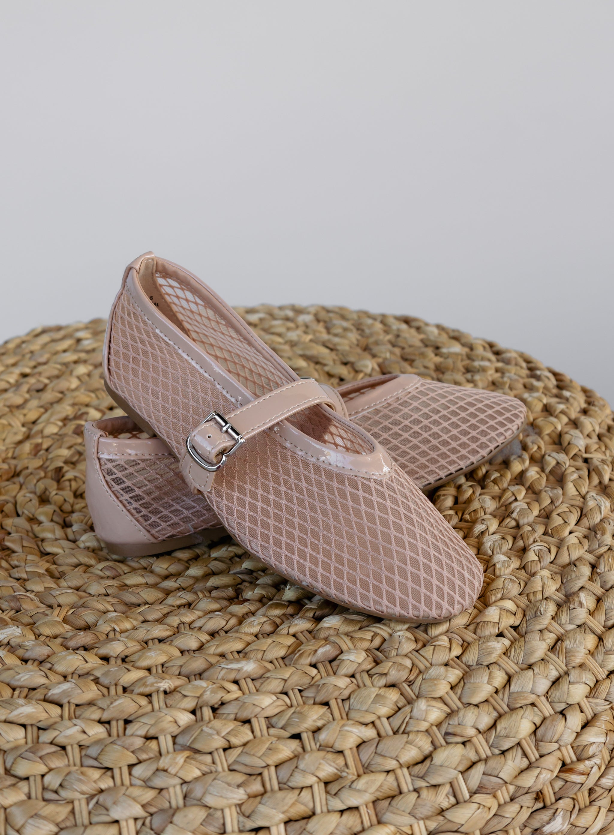 Nude mesh shoes hotsell