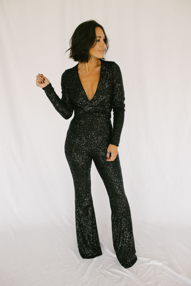 Show Me Your mumu: Martina Glitz Jumpsuit - Final Sale Small