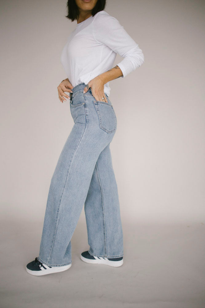 Wide leg jeans clearance sale